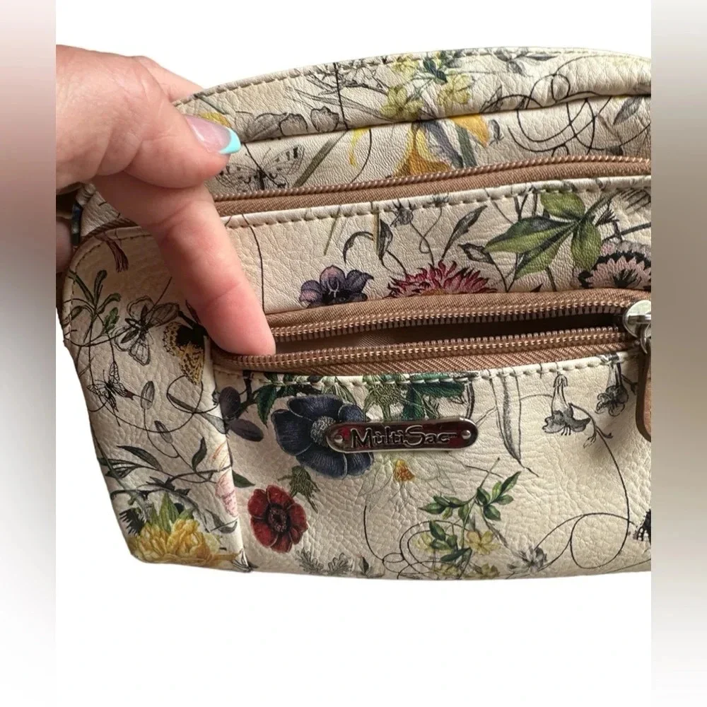 Multi Sac Floral Mini Crossbody Purse Bag Fairycore Casual Boho Spring